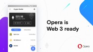 Иллюстрация к новости Opera запустила свой криптовалютный браузер для Android