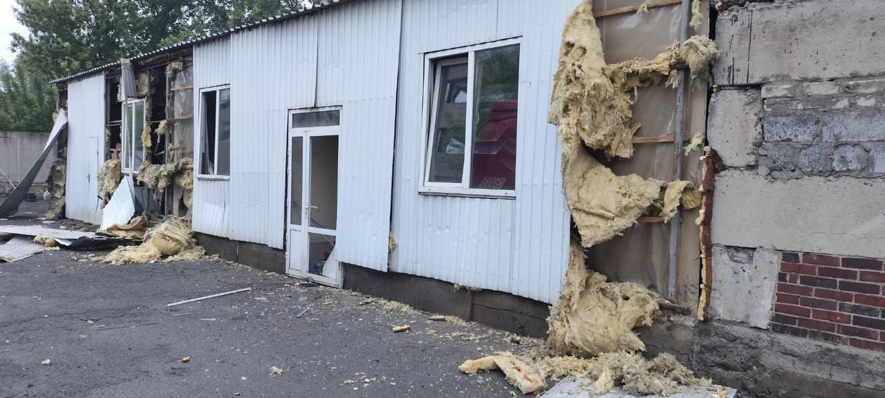 Авиаудар по городу Славянск Донецкой области 07.05.2025