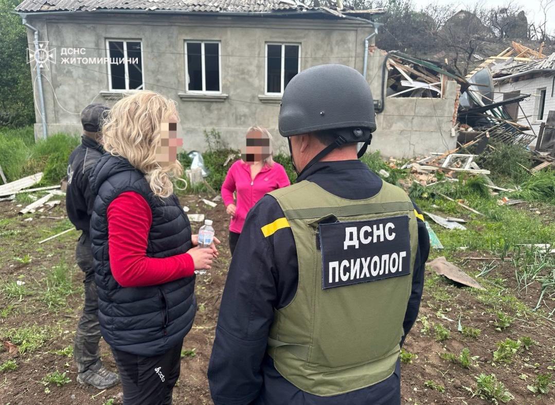 В Житомирской области в результате российской атаки погибли 3 ребёнка
